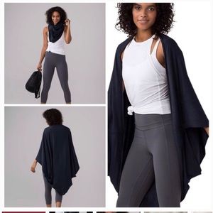 Lululemon NWT Sage Cotton Scarf Wrap